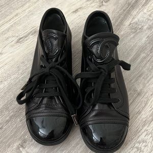 6.5 Black CHANEL sneakers